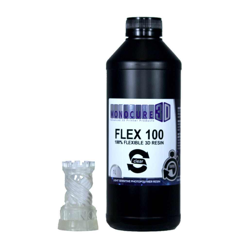 Monocure Rapid FLEX100 3D Resin 500ml / Clear